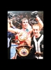 Joe Calzaghe & Enzo Calzaghe dual signed photo - Unframed + £0.00