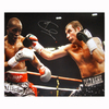 Joe Calzaghe signed 16x20 photo vs Bernard Hopkins