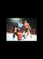 Joe Calzaghe signed 16x20 photo vs Jeff Lacy - Unframed + £0.00