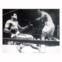 Joe Frazier signed 16x12 photo