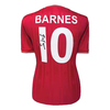 John Barnes Signed Liverpool 10 shirt