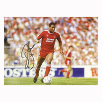 John Barnes signed Liverpool photo