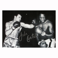 John Conteh signed 10x8 photo
