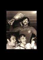 John Greig signed photo. - Premium Framing + £45.00