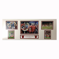 John McGovern signed Nottingham Forest 1979 European Cup Winners storyboard