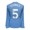 John Stones signed Manchester City 2023/24 Home shirt