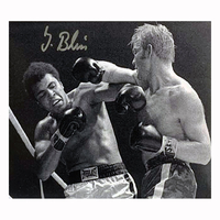 Jurgen Blin signed 10x8 photo vs Muhammad Ali