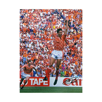Marco Van Basten signed 1988 European Championships photo.