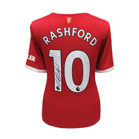 Marcus Rashford signed Manchester United shirt