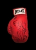 Minter,  Dunn,  Magri,  Green signed boxing glove - Framed + £95.00