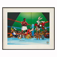 Muhammad Ali framed signed "Empty That Glove" Signed Limited Edition