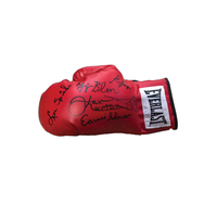Muhammad Ali opponents signed boxing glove by 7