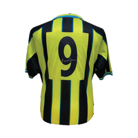 Paul Dickov signed Manchester City 1999 Playoff Final 9 shirt