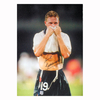 Paul "Gazza" Gascoigne signed Italia 90 World Cup photo