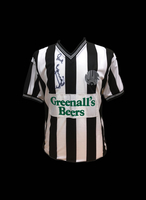 Paul "Gazza" Gascoigne signed Newcastle United shirt. - Unframed + £0.00