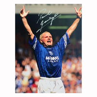Paul "Gazza" Gascoigne signed photo.