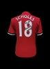 Paul Scholes dedicated & signed Manchester United shirt - Framed + £95.00