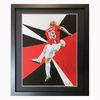 Paul Scholes framed signed A3 Limited Edition Fanny Gogh artwork