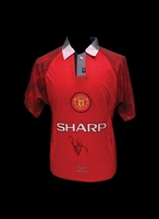 Paul Scholes signed Manchester United 1998 shirt - Framed + £95.00