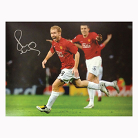 Paul Scholes Signed Manchester United photo