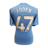 Phil Foden signed Manchester City 2023/24 home shirt