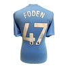 Phil Foden signed Manchester City 2023/24 home shirt