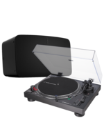 Audio-Technica AT-LP120XUSB (Black) + Sonos Five (Black) Turntable Bundle