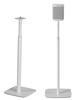 Flexson Adjustable Floor Stand for Sonos One & Play:1 (Pair) White