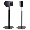 Mountson Premium Adjustable Floor Stand for Sonos ERA100 and 300 Pair (Black)