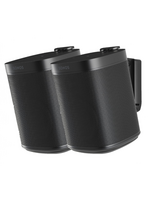 Mountson Wall Mount for Sonos One,  One SL & Play:1 Black - (Pair)