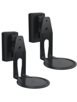 Sanus Adjustable Speaker Wall Mount designed for the Sonos Era 100 Pair (Black)