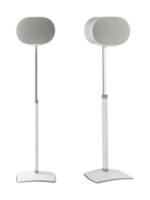 Sanus Height-Adjustable Speaker Stands for Sonos Era 300 Pair (White)
