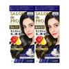Dariya - Salon De Pro Foam Hair Color Extra Rich - 1 set - 6 Dark Brown