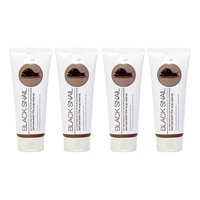 Jigott - Premium Facial Peeling Gel No.Black Snail- 180ml (4ea) Set