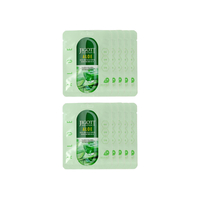 Jigott - Real Ampoule Mask Aloe - 10pcs Set