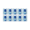 Jigott - Real Ampoule Mask Hyaluronic Acid - 10pcs Set