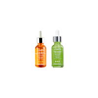 Jumiso - All day Vitamin Brightening & Balancing Facial Serum - 30ml (1ea) + Super Soothing Cica & Aloe Facial Serum - 30ml (1ea) Set