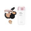 Jung Saem Mool - Masterclass Radiant Cushion - Cushion 15g + Refill 15g - N2 Vanilla (1ea) + MISSHA - All-Around Safe Block Soft Finish Sun Milk SPF50+ PA+++ - 70ml (1ea)Set