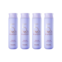 Masil - 5 Salon No Yellow Shampoo - 300ml (4ea) Set