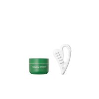 Milk Touch - Relaxing Hedera Helix Cream - 50ml (1ea) + Slim Face Ceramic Gua Sha -White (1ea) Set