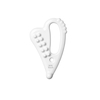 Milk Touch - Slim Face Ceramic Gua Sha - 1pc - White