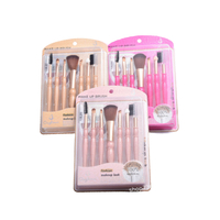 MINGXIER - Fashion Makeup Brush - 7pcs (Random Colour) - 1 set