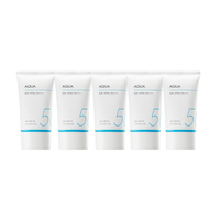 MISSHA - All-Around Safe Block Aqua Sun SPF50+ PA++++ (New version of All-Around Safe Block Aqua Sun Gel ) - 50ml (5ea) Set