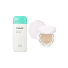MISSHA - All Around Safe Block Essence Sun Milk EX - 70ml (SPF50+ PA+++) (1ea) + Magic Cushion Cover Lasting - 15g (SPF50+ PA+++) - No.21 (1ea) Set