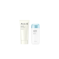MISSHA - All-Around Safe Block Waterproof Sun Milk SPF 50+/PA++++ - 70ml X Kanebo - Allie Gel UV EX SPF50+ PA++++ - 90g (New Version of ALLIE - Extra UV Gel SPF50+ PA++++ - 90g)