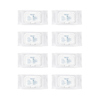 MISSHA - Super Aqua Ultra Hyalron Cleansing Oil Wipes (Jumbo Size) - 1pack (70pcs) (8ea) Set