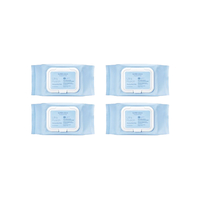 MISSHA - Super Aqua Ultra Hyalron Cleansing Water Wipes - 1pack (30pcs) (4ea) Set