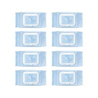 MISSHA - Super Aqua Ultra Hyalron Cleansing Water Wipes - 1pack (30pcs) (8ea) Set