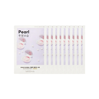 MISSHA Airy Fit Sheet Mask - Pearl - 1pc (10ea) Set