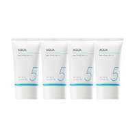 MISSHA All-Around Safe Block Aqua Sun SPF50+ PA++++ (New version of All-Around Safe Block Aqua Sun Gel ) - 50ml (4ea) Set